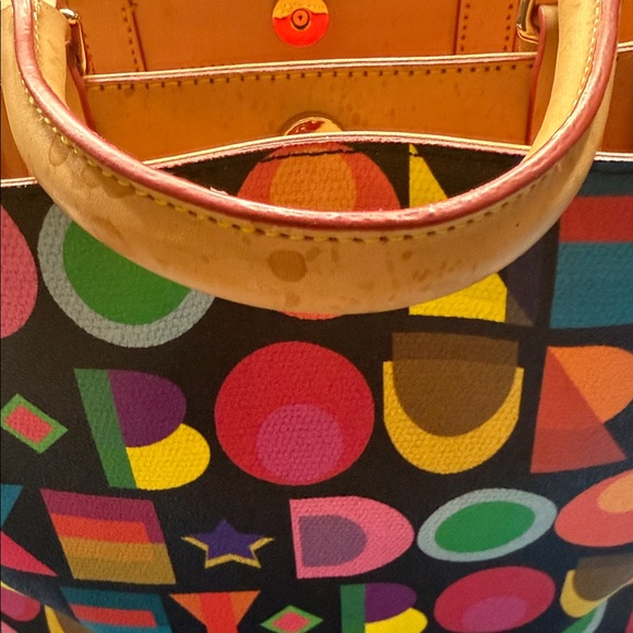 Dooney & Bourke Multicolor Graphic Shoulder Bag - Picture 9 of 15